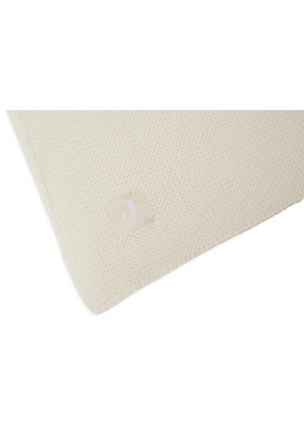 Дитяча в’язана ковдра Jollein Basic Knit 100×150, айворі
