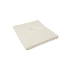 Дитяча в’язана ковдра Jollein Basic Knit 100×150, айворі