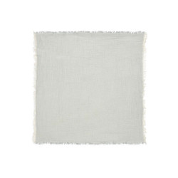 Дитяча муслінова ковдра Jollein 120×120 см, Fringe Stripe морська зелень GOTS