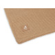 Колискова в’язана ковдра Jollein Basic Knit 75×100, бісквіт/фліс