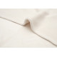Колискова в’язана ковдра Jollein Basic Knit 75×100, айворі/корал фліс