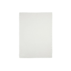 Колискова муслінова ковдра Jollein з бахромою 75×100, айворі