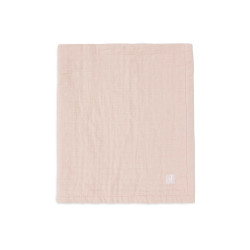 Дитяча муслінова ковдра Jollein жакард 100×150, дикий троянда GOTS