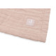 Дитяча муслінова ковдра Jollein жакард 100×150, дикий троянда GOTS
