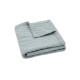 Дитяча муслінова ковдра Jollein жакард 100×150, морська зелень GOTS