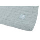 Дитяча муслінова ковдра Jollein жакард 100×150, морська зелень GOTS