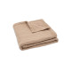 Дитяча муслінова ковдра Jollein жакард 100×150, бісквіт GOTS