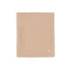 Дитяча муслінова ковдра Jollein жакард 100×150, бісквіт GOTS