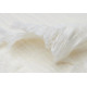 Дитяча муслінова ковдра Jollein Blanket Cot Muslin Fringe 120×120 см, айворі