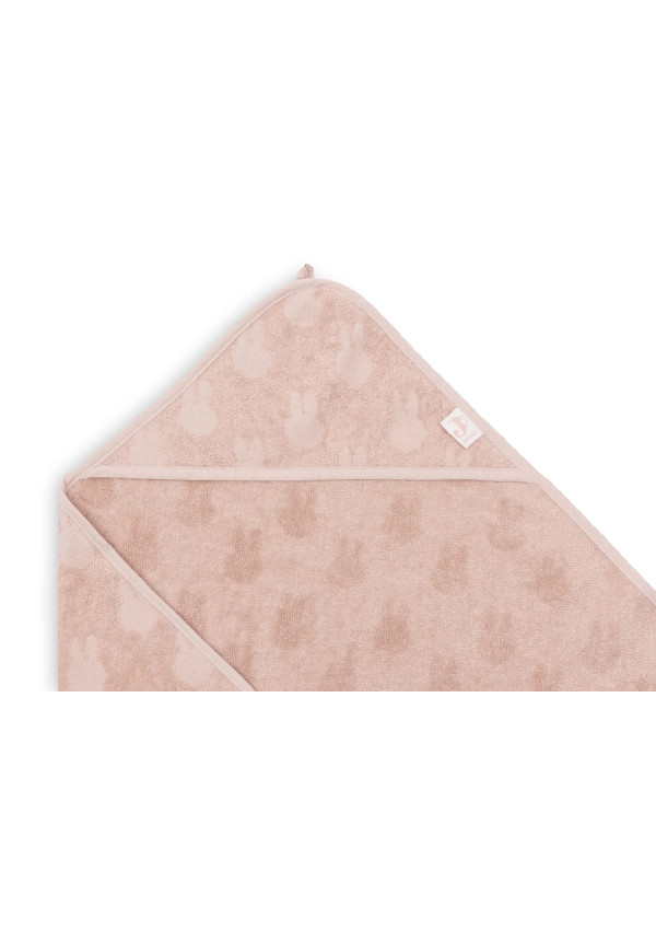 Купальна накидка Jollein Terry 75×75 Miffy жаккард, дика троянда