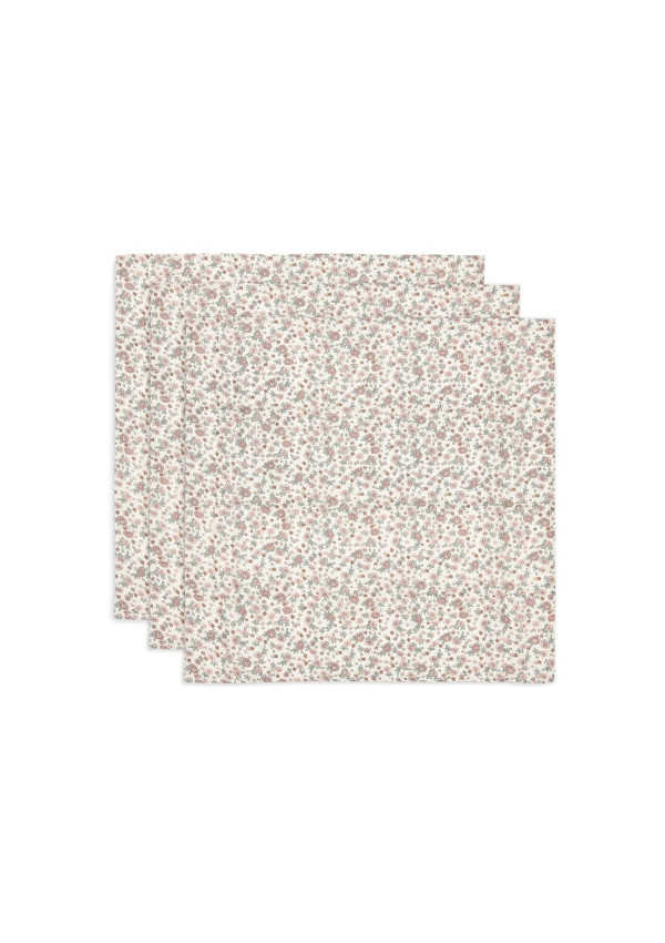 Муслінові пелюшки Jollein 70×70, Retro Flowers, 3 шт.