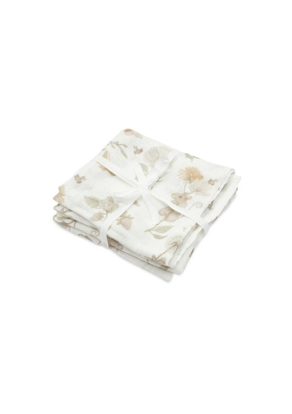 Муслінові пелюшки Jollein 70×70 см Dreamy Mouse (2pack), 2 шт.