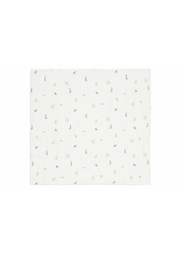 Муслінові пелюшки Jollein 70×70, Jungle Jambo, 3 шт.