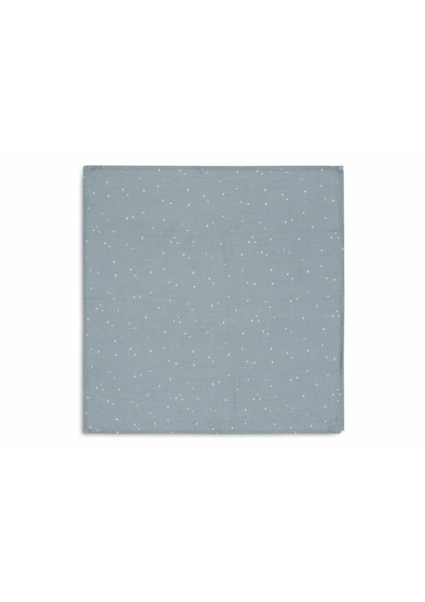 Муслінові пелюшки Jollein 70×70 Twinkling, морська зелень, 3 шт.