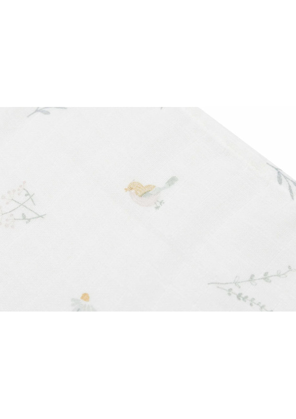Муслінові пелюшки Jollein 70×70, Lovely Birds, 3 шт.