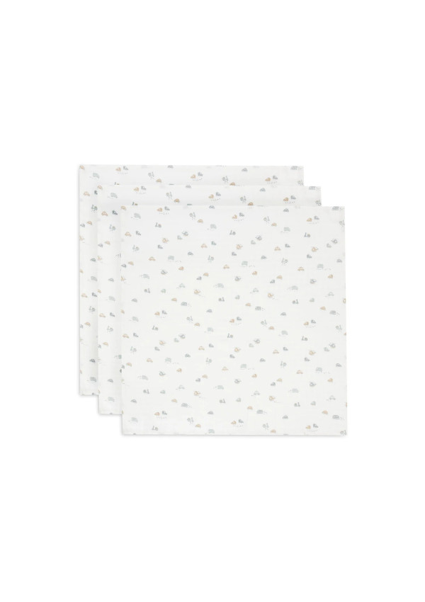 Муслінові пелюшки Jollein Small 70×70, On The Go, 3 шт.
