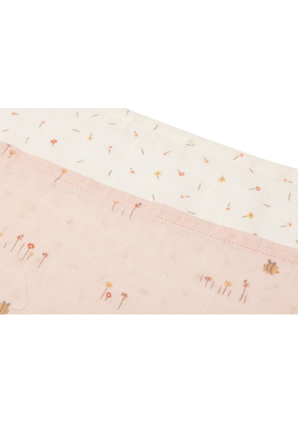 Муслінові пелюшки Jollein 70×70, Pretty Picnic, 3 шт.