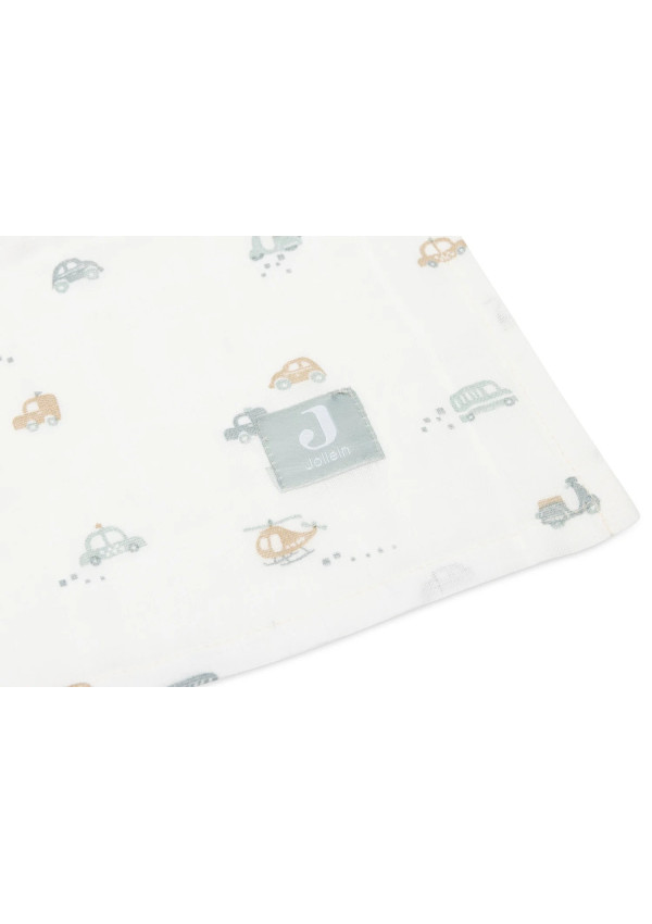 Великі муслінові пелюшки Jollein 115×115 см On The Go (2pack), 2 шт.