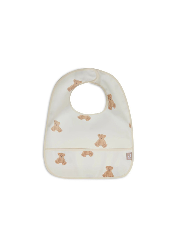 Нагрудник Jollein Waterproof, Teddy Bear (2pack), 2 шт.