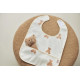 Нагрудник Jollein Waterproof, Teddy Bear (2pack), 2 шт.