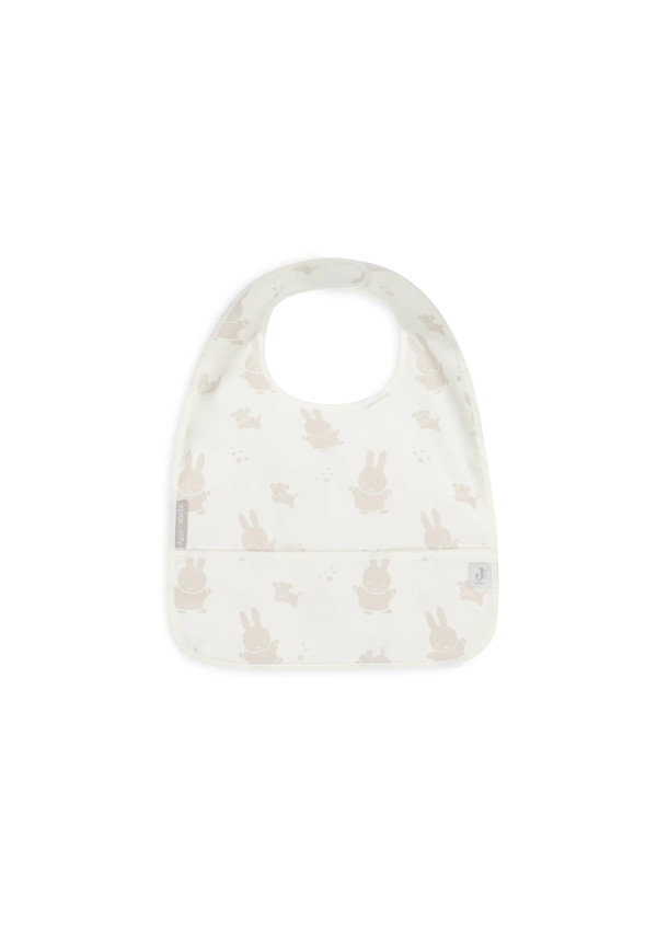 Нагрудник Jollein Waterproof, Miffy&Snuffy нуга (2pack), 2 шт.