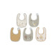 Нагрудник Jollein Jersey Waterproof, Tiny Park (5pack), 5 шт.