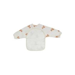 Нагрудник Jollein Waterproof з рукавами, Teddy Bear
