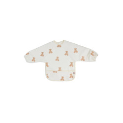 Нагрудник Jollein Waterproof з рукавами, Teddy Bear