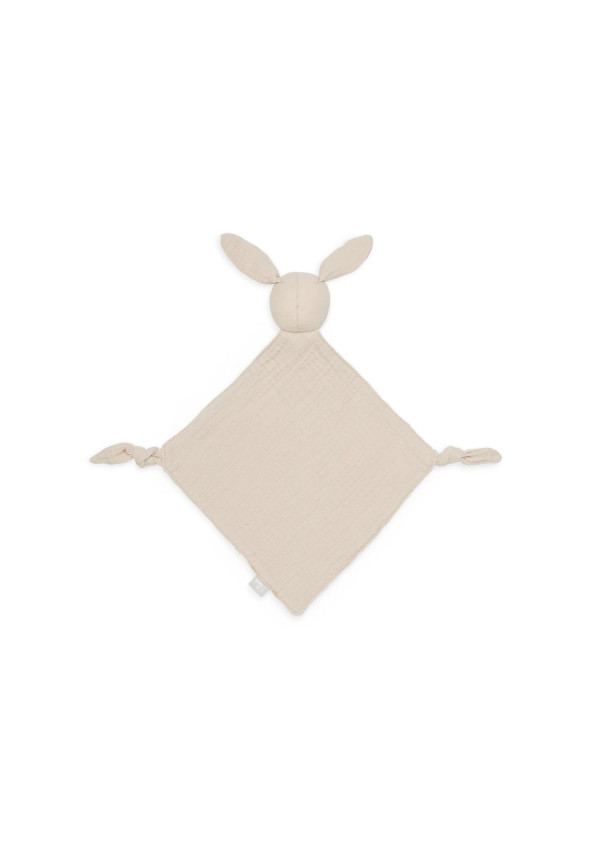 Серветка‑комфортер Jollein Bunny Ears, колір нуга