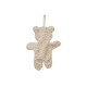 Серветка‑комфортер Jollein Teddy Bear, натуральна