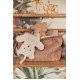 Серветка‑комфортер Jollein Teddy Bear, натуральна