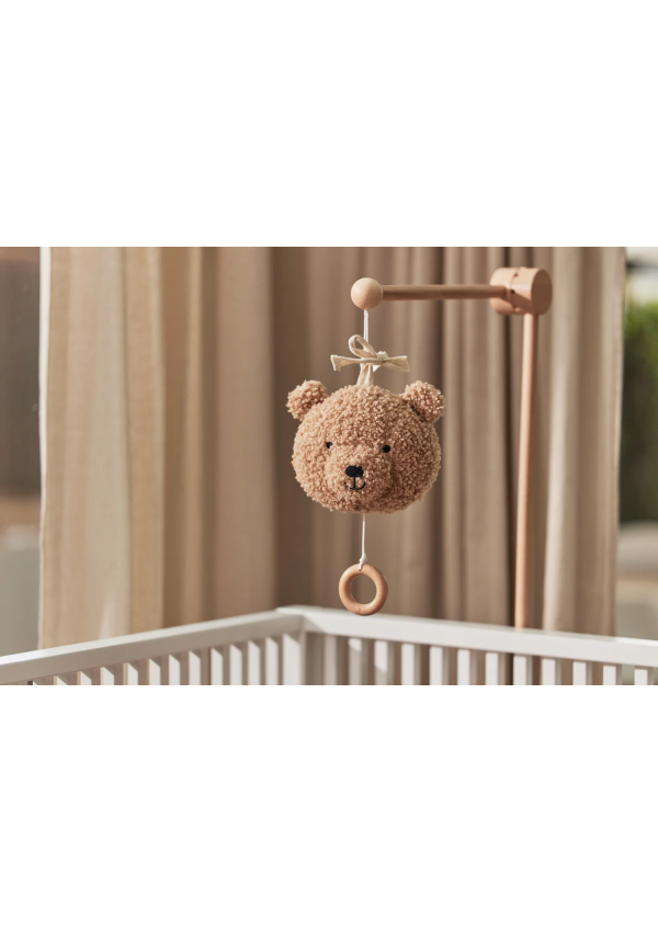 Музична підвіска Jollein Teddy Bear, бісквітна