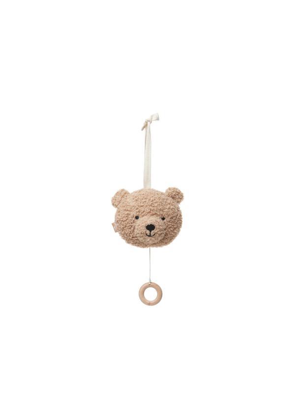 Музична підвіска Jollein Teddy Bear, бісквітна