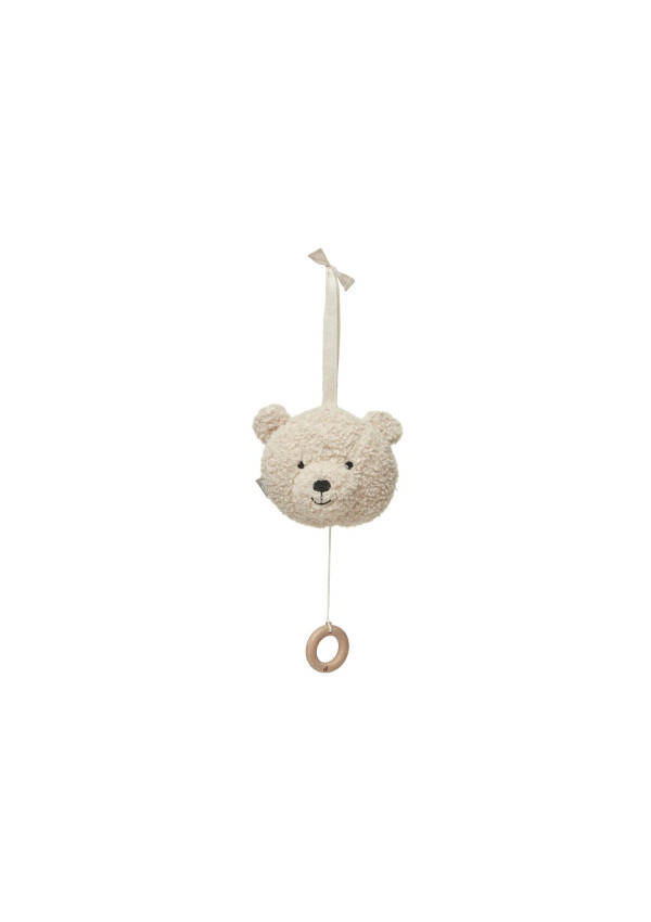 Музична підвіска Jollein Teddy Bear, натуральна