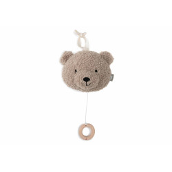 Музична підвіска Jollein Teddy Bear, оливкова