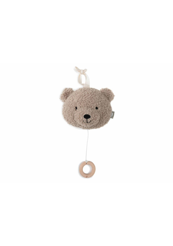 Музична підвіска Jollein Teddy Bear, оливкова
