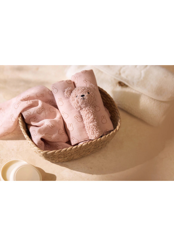 Брязкальце Jollein Teddy Bear, дика троянда