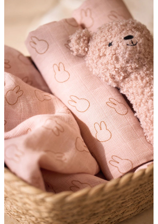 Брязкальце Jollein Teddy Bear, дика троянда