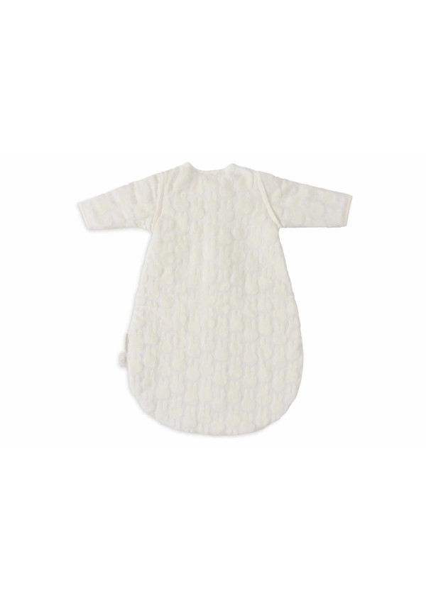Спальний мішок Jollein зі знімними рукавами 60 см, Miffy Jacquard, айворі