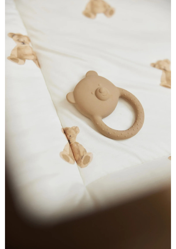 Гумовий гризунець Jollein Teddy Bear, бісквітний