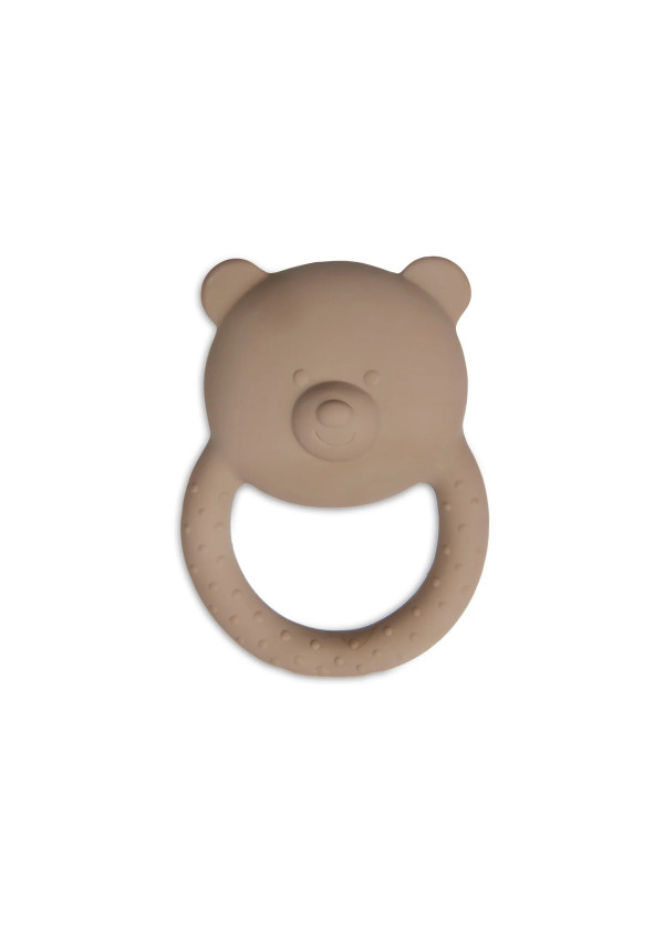 Гумовий гризунець Jollein Teddy Bear, бісквітний