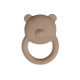 Гумовий гризунець Jollein Teddy Bear, бісквітний