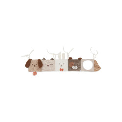 Бортик‑книжка Jollein для манежу Animal Friends