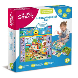Електронна логічна гра Kiddi Smart – Вікторина Навколишній світ" S2"