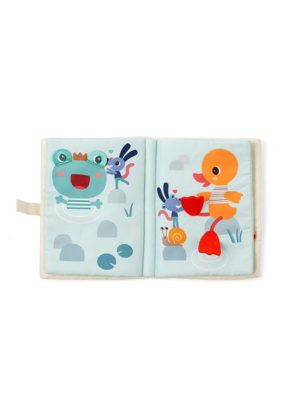 М'яка розвивальна книга Lilliputiens Мишка Ніна - Фактури