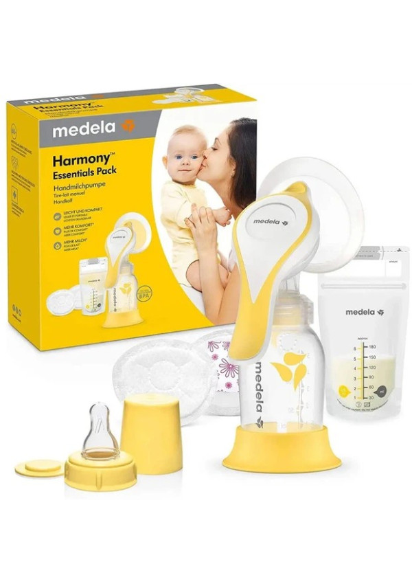 Двофазний ручний молоковідсмоктувач Medela Harmony Essentials Pack