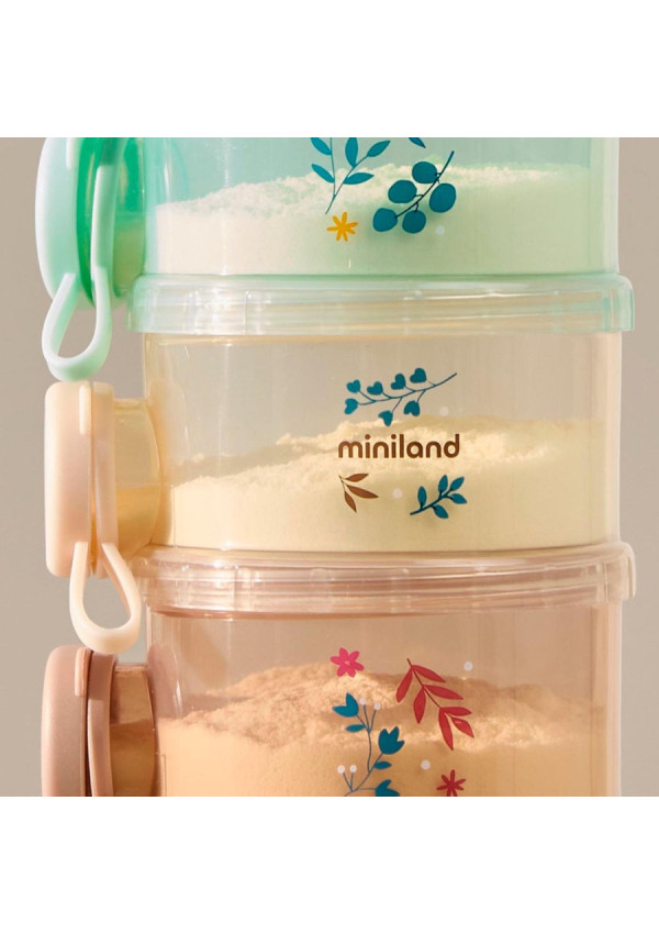 Набір контейнерів-дозаторів для суміші Miniland Milky On The Go Dreamland