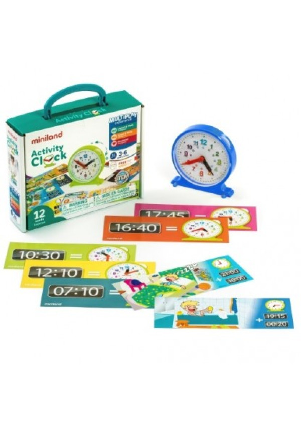 Модель механічного годинника Miniland Activity Clock