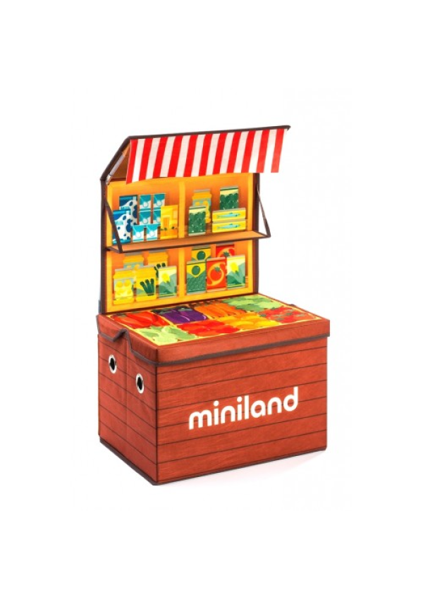 Ігровий бокс Miniland Ринковий кіоск Market Box
