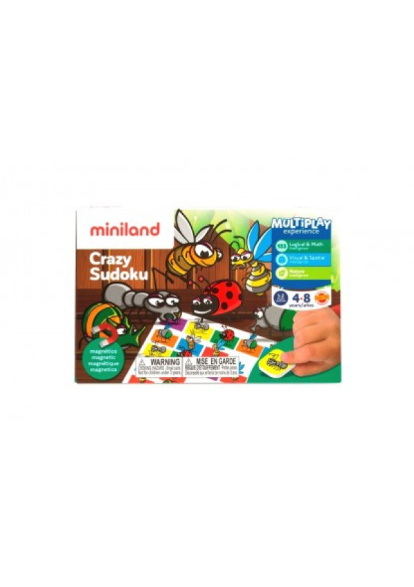 Магнітна гра Miniland Оn the go Sudoku